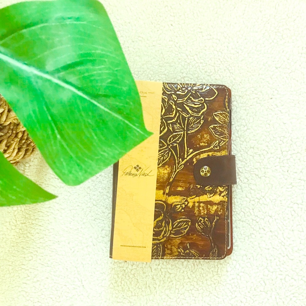 NWT Patricia Nash 2019 Leather Agenda/Planner